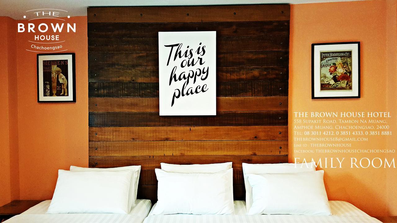 The Brown House Hotel Chachoengsao Exterior photo